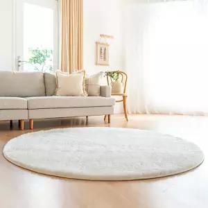 [S급리퍼] 클라우드 25mm 샤기 러그 장모 카페트 원형 3size