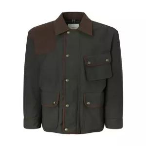 헤지스 남성 25FW [COLLECTION] 건플랩 에버딘 헌팅 자켓 HZJU5D317K2