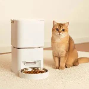 [디클][디클펫] 강아지 고양이 스마트 분리세척 자동급식기 CT-330 급식기록 앱지원 밀폐형