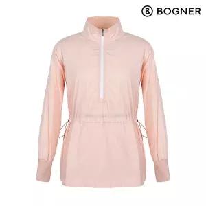[보그너] 여성 하프 집업 바람막이 아노락 L_PINK