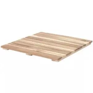 휠렌 조립마루 아카시아나무 45x45x3cm 바닥장판 베란다매트 베란다바닥매트