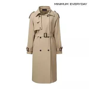 [롯데백화점]미니멈에브리데이/보니스팍스 [미니멈 에브리데이]트렌치 더블 롱 자켓 (EB1JK022D)