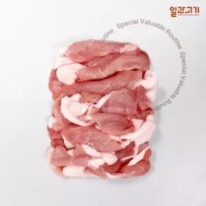 [냉장] 국내산 한돈 후지(뒷다리살) 불고기용 500g