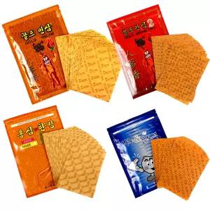 홍삼한방 골드인삼 산삼패드 건강패드 바디 부착패치