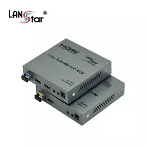 랜스타 LS-HDMI-FIBER HDMI 광 거리연장기 싱글모드 LC 광케이블용