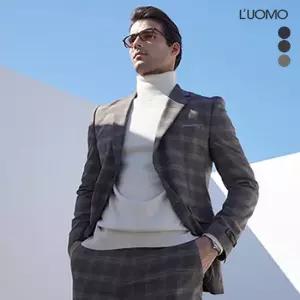 루시앙 워모 프리미엄 울 캐시미어 스트레치 수트 자켓 3color)