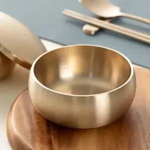 놋결 방짜유기 놋그릇 합대접 국그릇