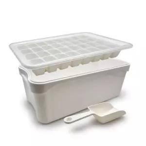 아이스 얼음틀 32구 얼음틀 트레이 아이스큐브/얼음/트레이/얼음틀/얼음통/보관통/각얼음/뚜껑/제빙기