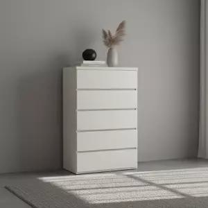 두리앳가구 노엘 5단 800 속깊은 서랍장