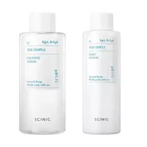 싸이닉 더 심플 대용량 카밍 토너 300ml+ 로션 300ml