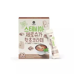 맥널티 스테비아 제로슈가 핫초코라떼 30개입