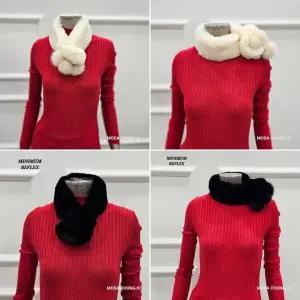 [미니멈]MD 밍크 쓰리볼 렉스 머플러 MD MXDKFF0730_CJ