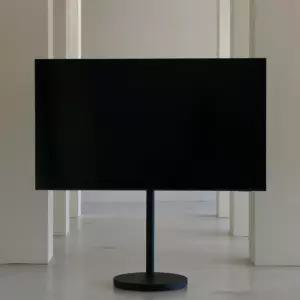 나무궁 대형 TV스탠드 이동식 티비거치대 삼성 LG 중소기업 55인치 65인치 75인치 80인치 85인치 200 300 400베사 호환 블랙 숏바디