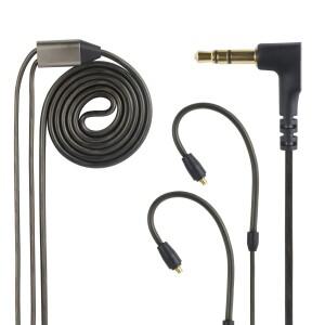OKCSC 2.5mm/3.5mm/4.4mm/Type c 플러그 교체 이어폰 케이블 sennheiser 호환 IE300 akg N5005 업그레이드