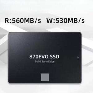 고속 SATA3 SSD 870EVO 1TB/2TB/4TB 중립 확장 업그레이드