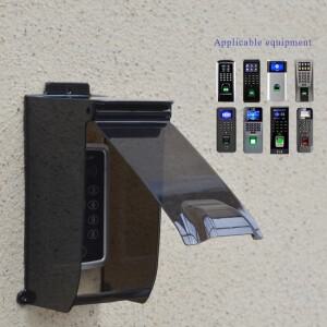 야외 방수 커버 플립 보호 케이스 열쇠 없는 비밀번호 잠금 탱크 도어락 초인종 차양