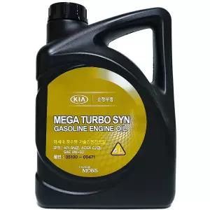 현대모비스 05100-00471 4L 메가 터보씬 엔진오일