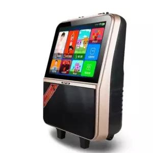 무선 블루투스 노래방기계 휴대용 마이크 스피커 가정용 야외행사 캠핑장 파티용품 음향기기