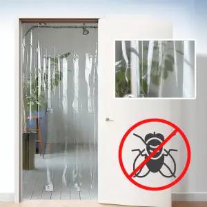 클리어 문어발 비닐커튼 PVC 파리문발 업소용 출입문발 비닐커텐 여름문발 해충차단