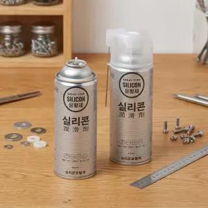 일신 실리콘 스프레이 윤활제 420ml 방수 전기절연 플라스틱 고무 윤활제
