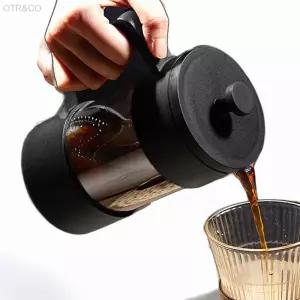 커피콩 내열유리 프렌치프레스 1L 대용량포트 거름망 핸드드립세트