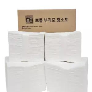 뽀클 엠보싱 부직포 청소포 300매 대형 엠보싱 부직포 청소포 표준 다용도