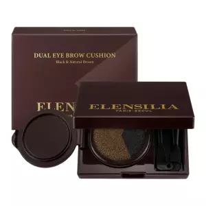 엘렌실라 듀얼 아이브로우 쿠션 (블랙내추럴브라운)