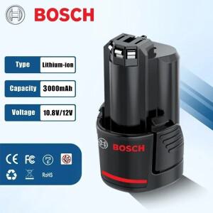 보쉬 12V 2.0Ah 리튬 이온 배터리 BAT411 10.8V 전기 제품