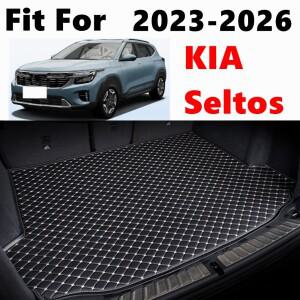 기아 호환 셀토스 2026 2023용 리어 카고 라이너 트렁크 매트 테일 부트 트레이 짐 보호 패드 매트 카펫 매