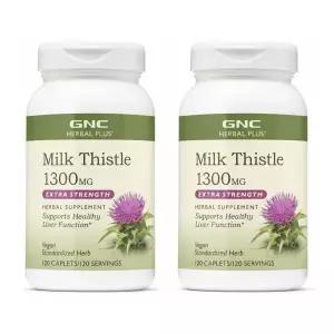 {백화점 상품} GNC 밀크씨슬 1300mg(120정) 2통 405471