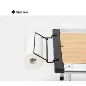 스노우피크 일본 캠핑용 IGT 키친타올 페이퍼 홀더 걸이 거치대 블랙 CK-067