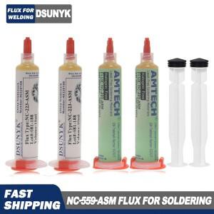 AMTECH NC-223-ASM 용접 플럭스 10ml SMT / BGA 페이스트 납땜 인두 주석 재 작업 스테이션 솔더 수리 도구