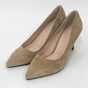 미르바네스슈즈 베이직 슬립 스웨이드 펌프스_7cm