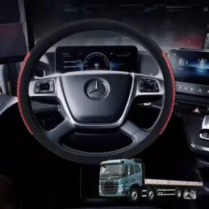 볼보 FM10카고 4D 입체 실리콘 핸들커버대형차 전용 화물 호환 메가트럭 덤프 5톤 버스 자동 카바 그립 논