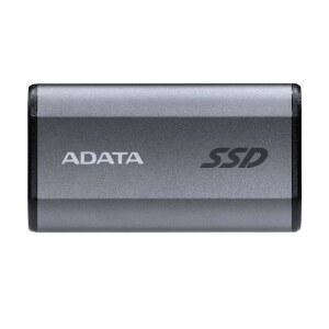 ADATA SE880 - 500GB 휴대용 외장 SSD 안전하고 빠른 데이터 전송 안전한 저장 컴팩트하고 가벼운 최신 게임 콘솔 지원 USB-C 포트 티타늄 AELI-SE880-500GCGY