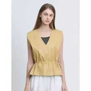 보니스팍스 Bonispax 브이넥 스트링 레더 베스트 택가격: 119000원 1213892