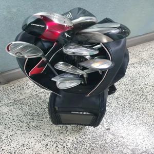 중고 테일러메이드 야마하 조합 남성용 골프 풀세트