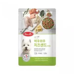 (2개묶음)[바우와우] 치즈샌드믹스 120g