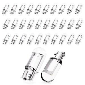 DOKeep T10 자동차 LED 전구 194 161 168 921 2825 158 c194 192 위치 번호판 W5W 마커 도어 6000K 흰색 실내등 12V 램프 (30PCS