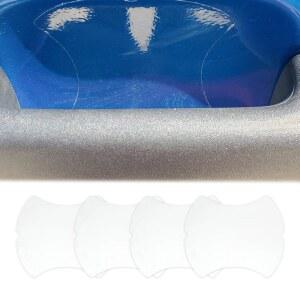 KPFILEH 투명 자동차 도어 핸들 컵 보호대, 스크래치 보호 필름, 방수 자동 페인트 범퍼 트림 보호대 스티커 대부분의 자동차(4PCS)에 사용 가능합니다