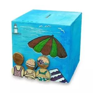 [문구/오피스] 만들기 저금통 해변가에서 4EA