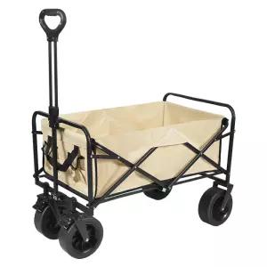 솔라 오프로드휠 튼튼한 야외 캠핑웨건 접이식 카트  리클라이닝 캠핑카 스톨 수집 트롤리