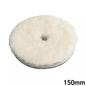 짧은 양모패드 150mm 광택 폴리싱패드 연마 압축 광택용 대리석 대리석용 폴리셔 광택기