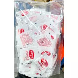 일회용 소금 (백호 3.5g x200입 700g) X20치킨 배달음식 순대 금팩 테이크아웃 포장