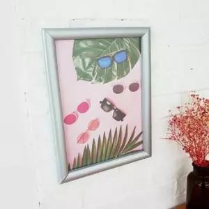 스냅액자A4 은색 245x334 A4358 사진 그림 스냅액자 인테리어액자