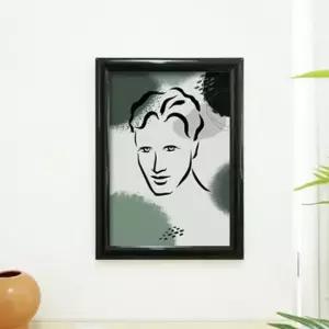 스냅액자A4 검정 245x334 A4352 사진 그림 스냅액자 인테리어액자