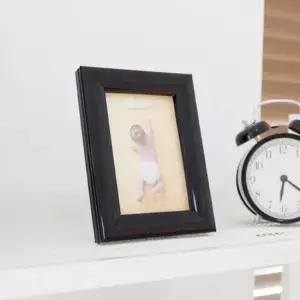 스냅액자4R 스탠드 검정 138x190x79 A4339 사진 그림 스냅액자 탁상액자 테이블액자