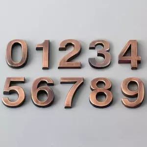 3D 번호스티커 숫자 방번호 도어 출입문 홈장식 숫자 출입문 홈장식 방번호 플라스틱