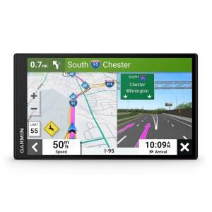 밝고 선명한 고해상도 지도와 가민 음성 지원을 갖춘 7인치 자동차 GPS 내비게이터 Garmin DriveSmart 76