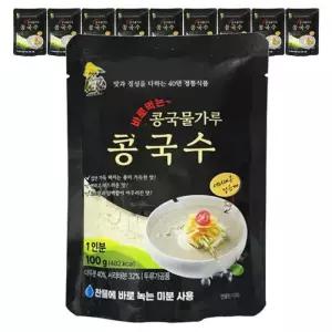 할매손 서리태 콩국물가루 콩국수 100g x 10개